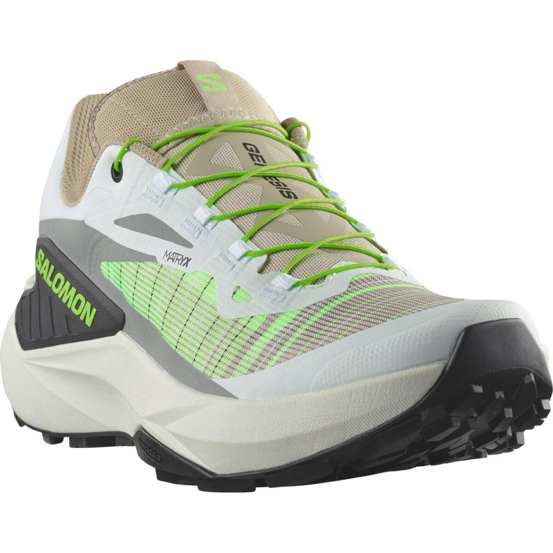 Pánska bežecká obuv Salomon GENESIS White/Oxford Tan/Grgeck 1