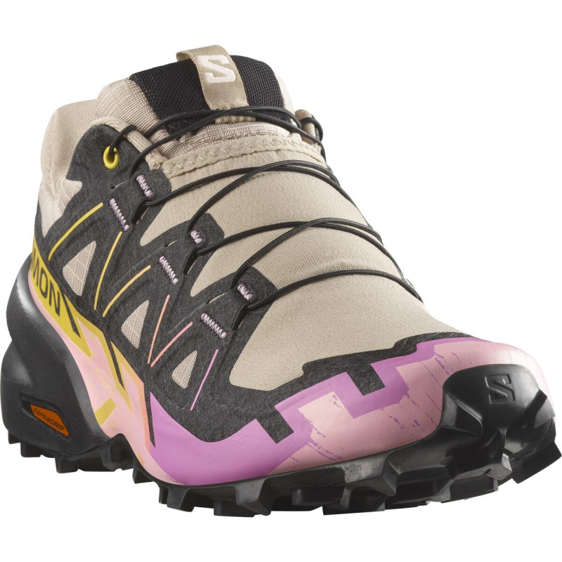 Dámska trailová obuv Salomon SPEEDCROSS 6 W Ethere/Black/Cyclame 1