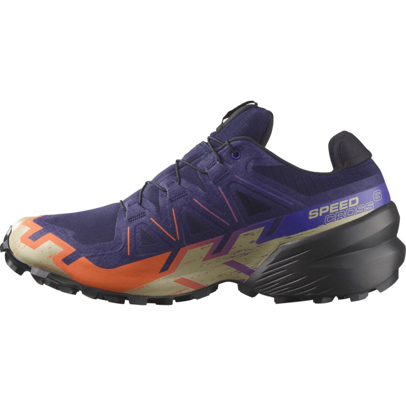 Pánska trailová obuv Salomon SPEEDCROSS 6 GTX Mar Bl/Black/Chert 4