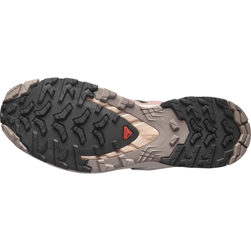 Dámska trailová obuv Salomon XA PRO 3D V9 W Black/Burlwo/Mahogr 3