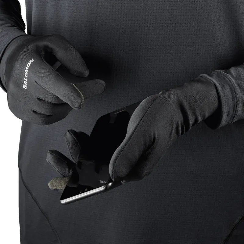 Unisex rukavice Salomon CROSS WARM GLOVE U DEEP BLACK