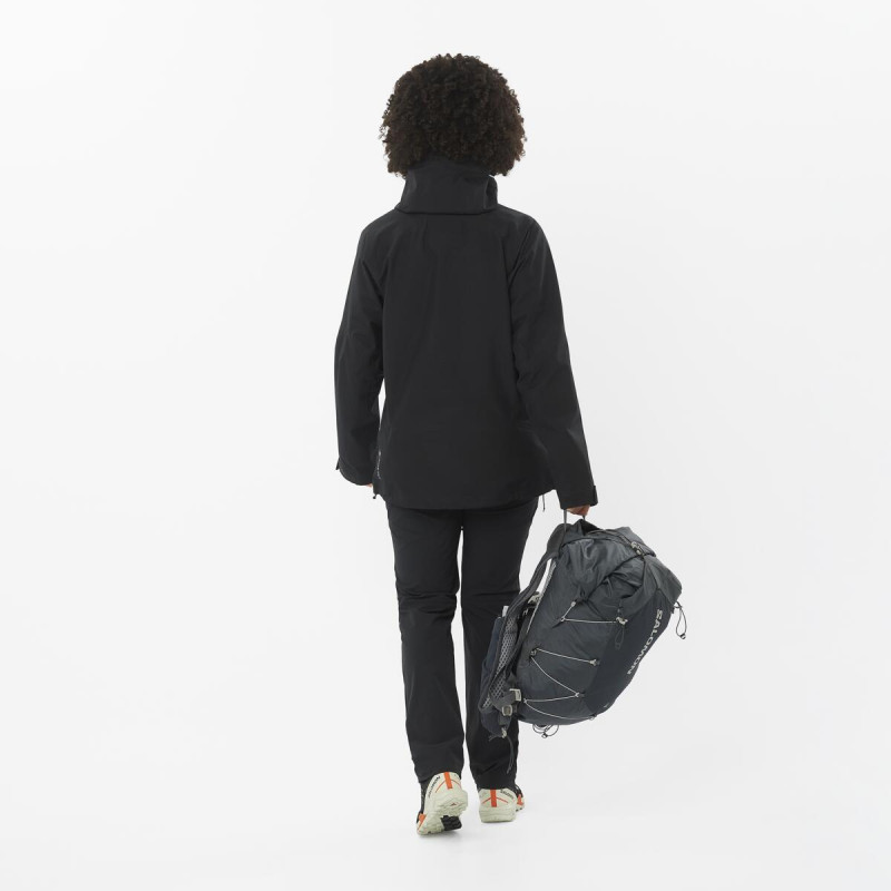 Dámske turistické nohavice WAYFARER PANTS W DEEP BLACK 7