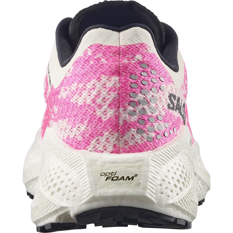 Dámska univerzálna bežecká obuv Salomon AERO GLIDE 4 GRVL W Vanilla Ice / Knockout Pink 2
