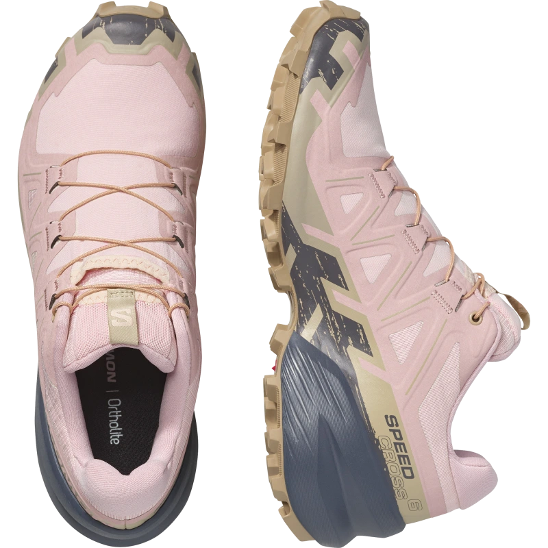 Dámska trailová obuv Salomon SPEEDCROSS 6 W Tapioca / Shadow Gray 5
