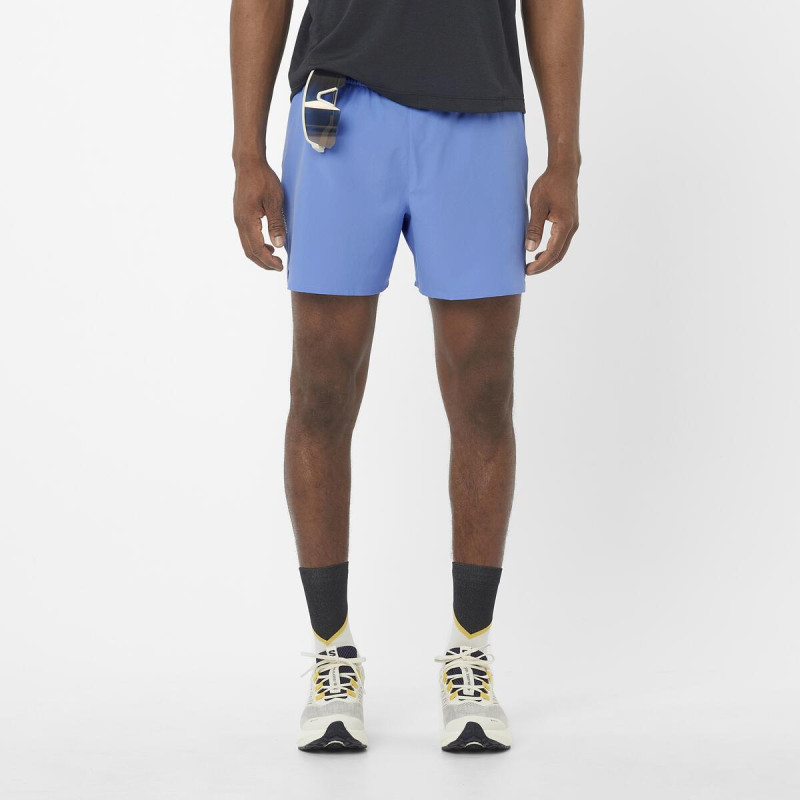 Bežecké nohavice Salomon SHKout EASY SHORTS 5” M ULTRAMARINE 1