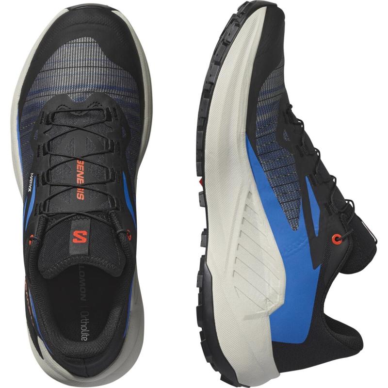 Bežecká obuv Salomon GENESIS Black/French Blue/Chert 5