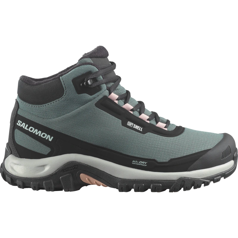 Dámska zimná obuv Salomon SHELTER CS WP W Urban Chic / Black