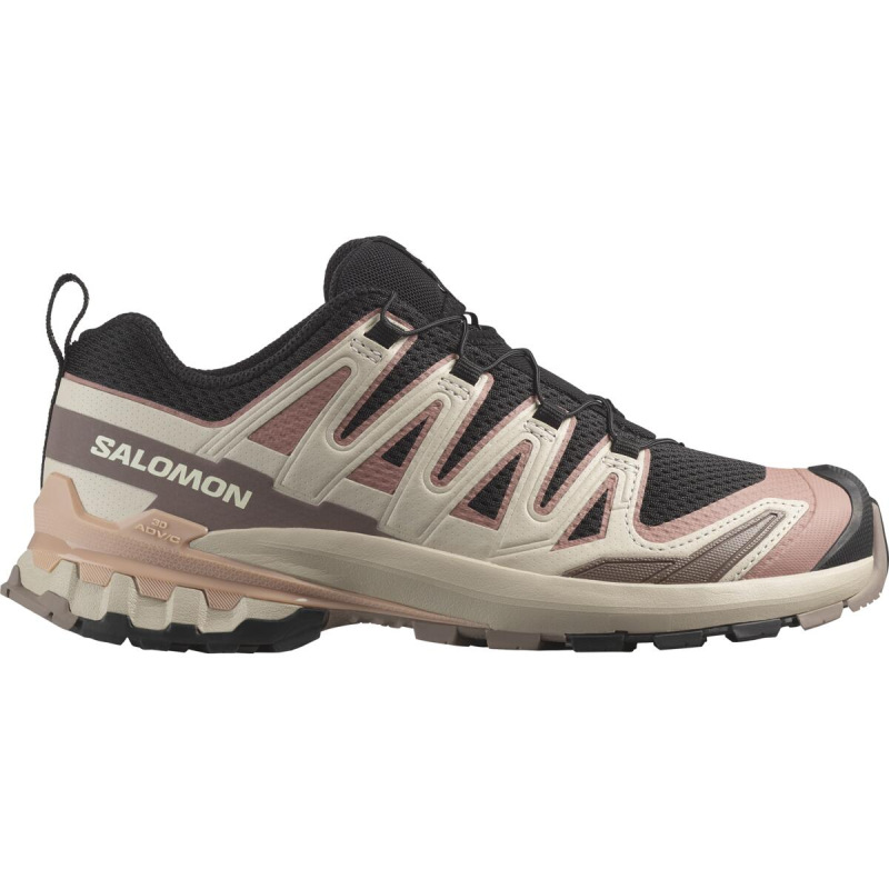 Dámska trailová obuv Salomon XA PRO 3D V9 W Black/Burlwo/Mahogr