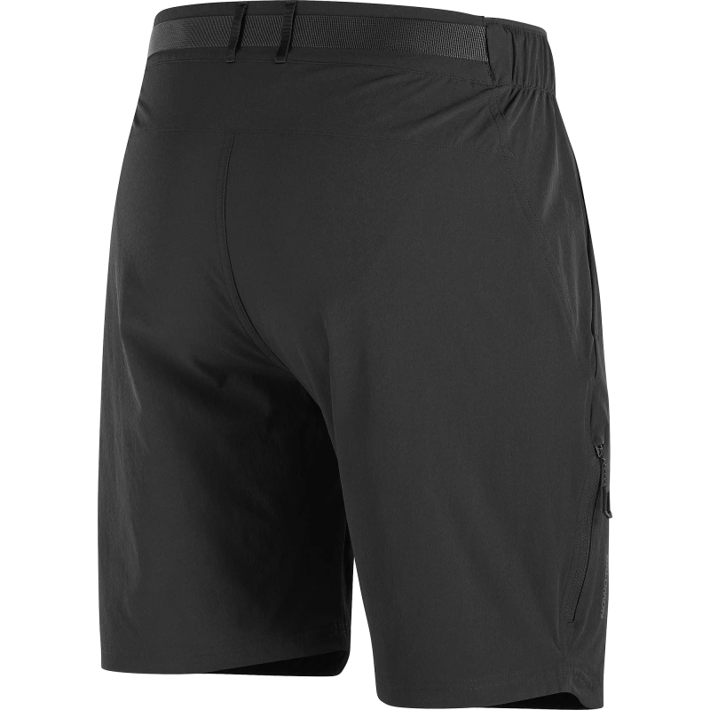 Krátke turistické nohavice Salomon WAYFARER 2.0 SHORTS M Deep Black 1