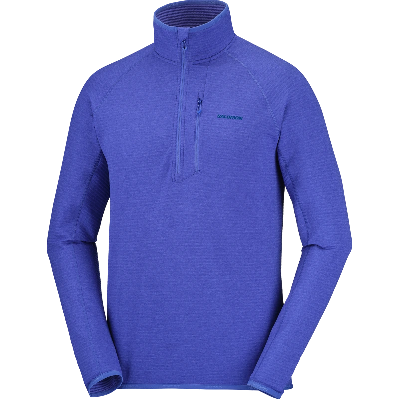 Pánska stredná vrstva Salomon SNTIAL LIGHTWARM HZ M Clematis Blue