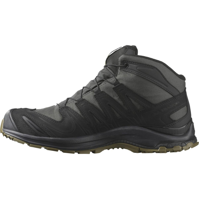 Turistická obuv SALOMON XA TRACKER GTX Black/Asphalt/Coyote 4