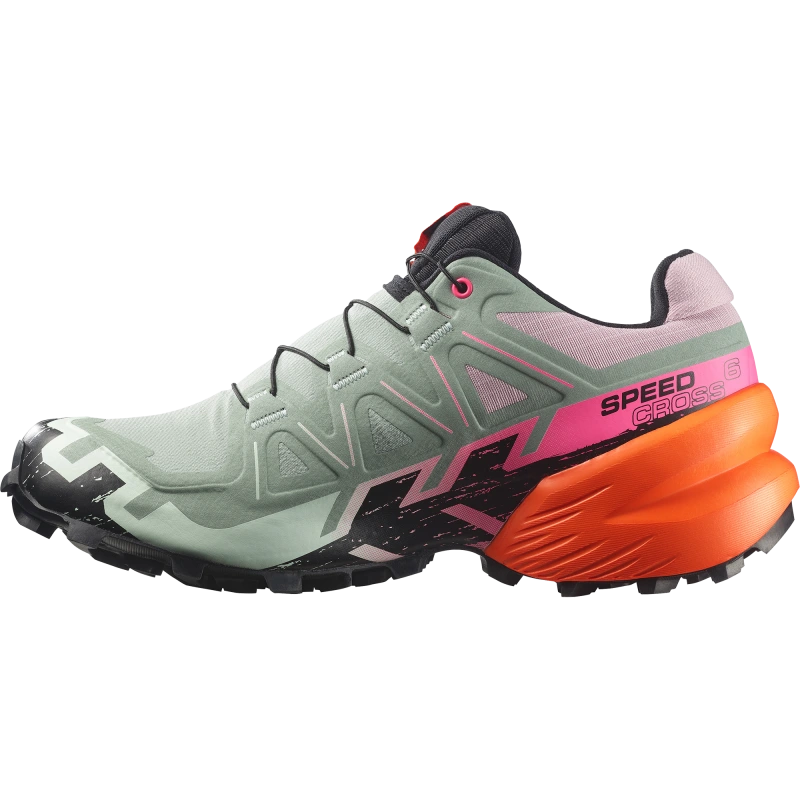 Dámska trailová obuv Salomon Obuv SPEEDCROSS 6 STORM GTX W Black / Green Milieu 1