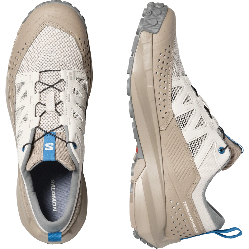 Pánska outdoorová obuv Salomon TERRAMPHIBIAN M Rainy Day / Desert Tan 5