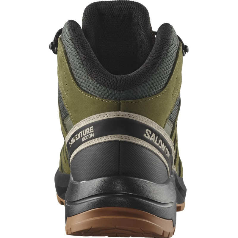 Pánska outdoorová obuv Salomon X-ADVENTURE RECON MID GTX Peat/mart 3