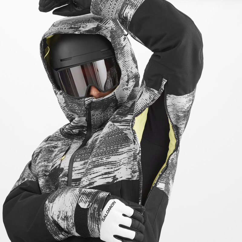 Bunda SALOMON TRANSFER PUFF JACKET M AO/DEEP BLACK 6