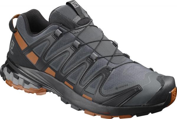 Pánska bežecká obuv SALOMON XA PRO 3D v8 GTX Ebony / Caramel Cafe