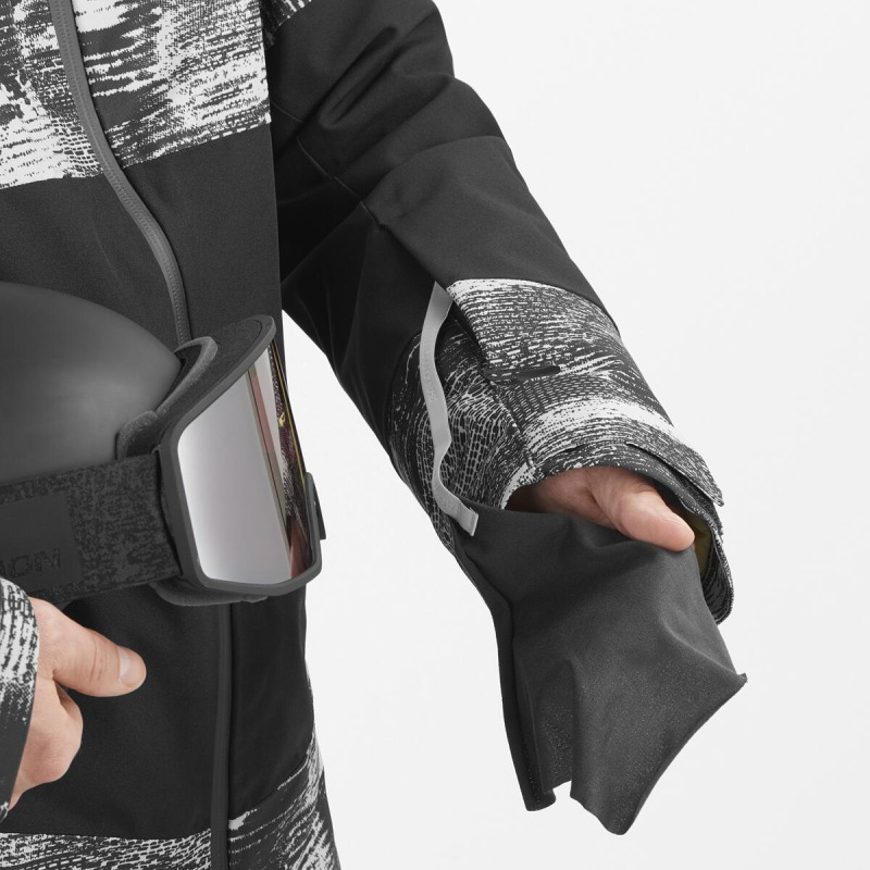 Bunda SALOMON TRANSFER PUFF JACKET M AO/DEEP BLACK 4