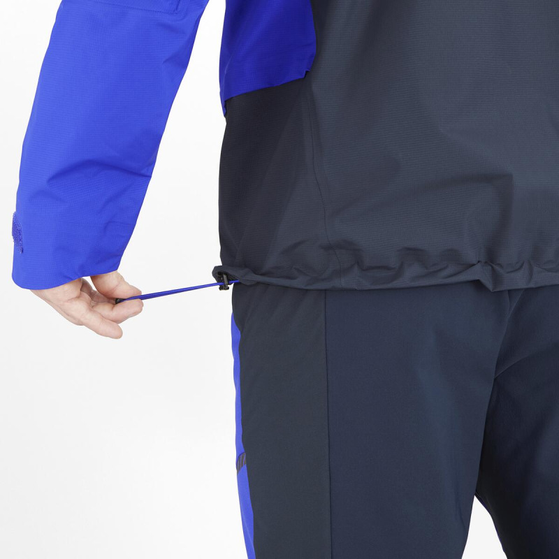 Pánska bunda Salomon MTN GORE-TEX 3L JACKET M Surf The Web/CA 7