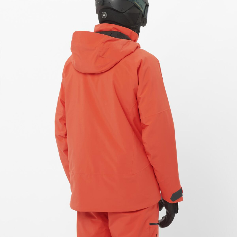 Pánska bunda SALOMON BRILLIANT 2.0 JACKET M CHERRY TOMATO 2