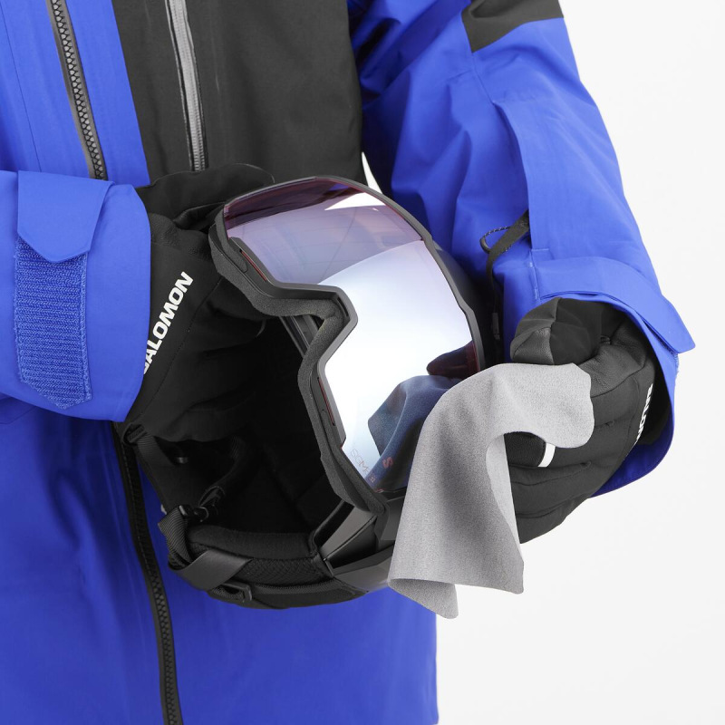 Pánska bunda SALOMON MOON PATROL GTX JKT M DEEP BLACK/Sur 5