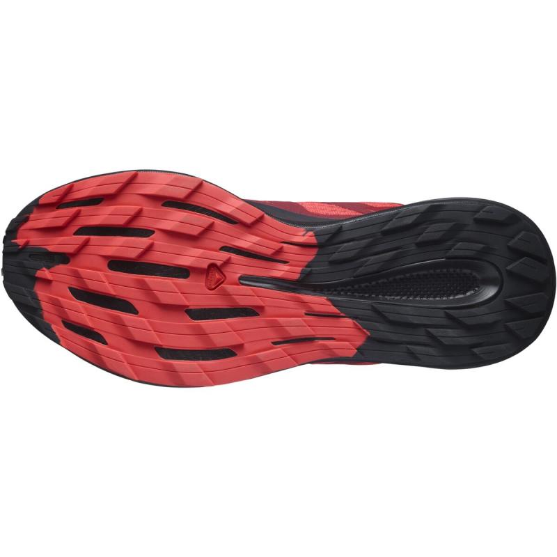 Pánska trailová bežecká obuv Salomon PULSAR TRAIL Poppy Red / Biking Red / Black