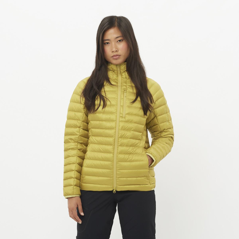 Bunda SALOMON ELIXIR MICRO DOWN JKT W CRESS GREEN 2