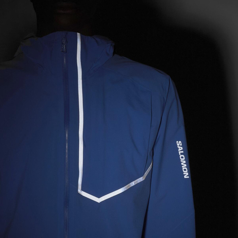Bežecká bunda Salomon BONATTI TRAIL JKT M ULTRAMARINE 3