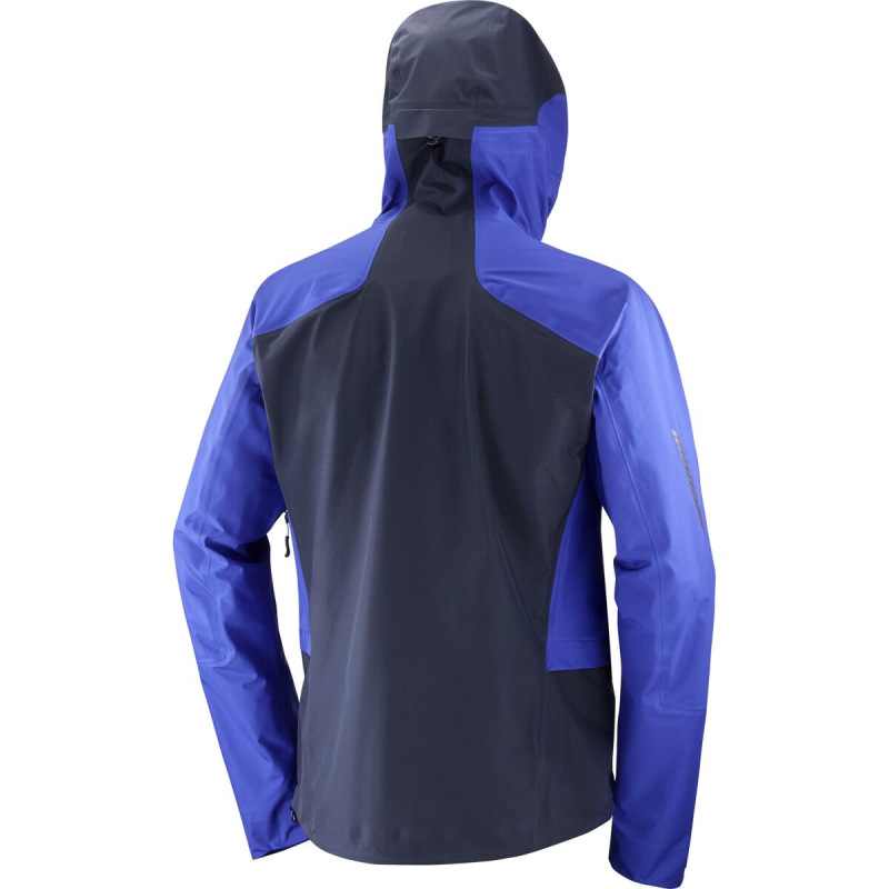 Pánska bunda Salomon MTN GORE-TEX 3L JACKET M Surf The Web/CA 1