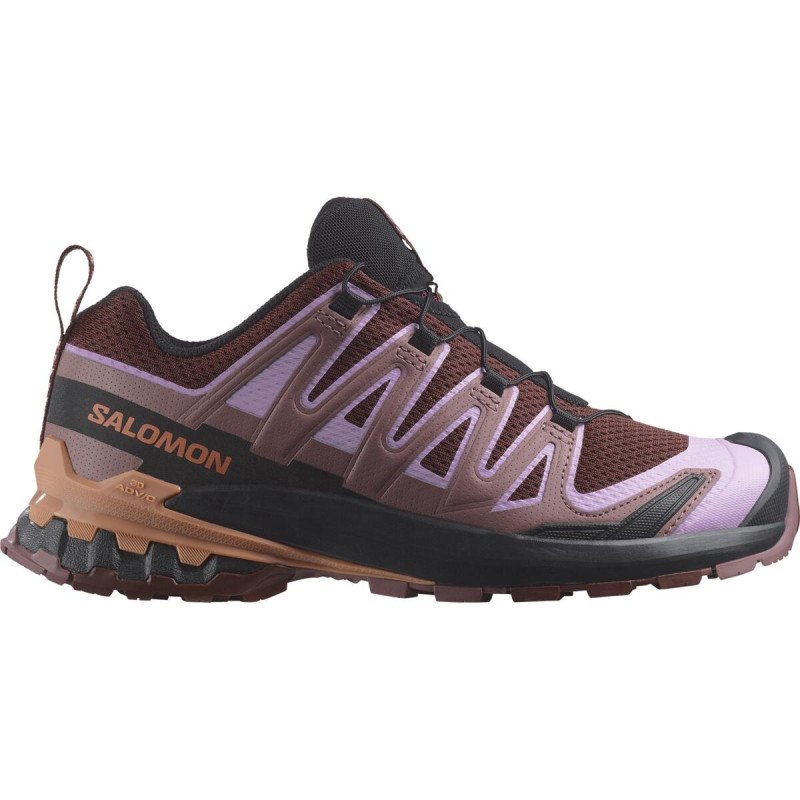 Dámska trailová obuv Salomon XA PRO 3D V9 W Rum Ra/Orchib/Canyon