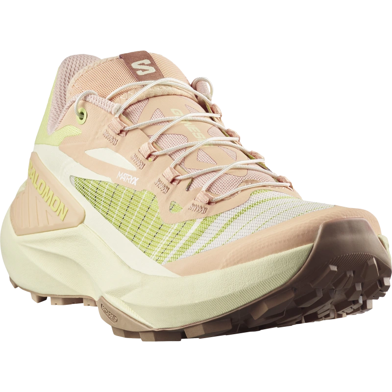 Dámska bežecká obuv Salomon GENESIS W Almond Cream / Transparent Yellow 1
