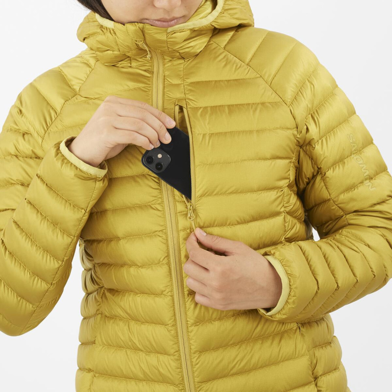 Bunda SALOMON ELIXIR MICRO DOWN JKT W CRESS GREEN 5