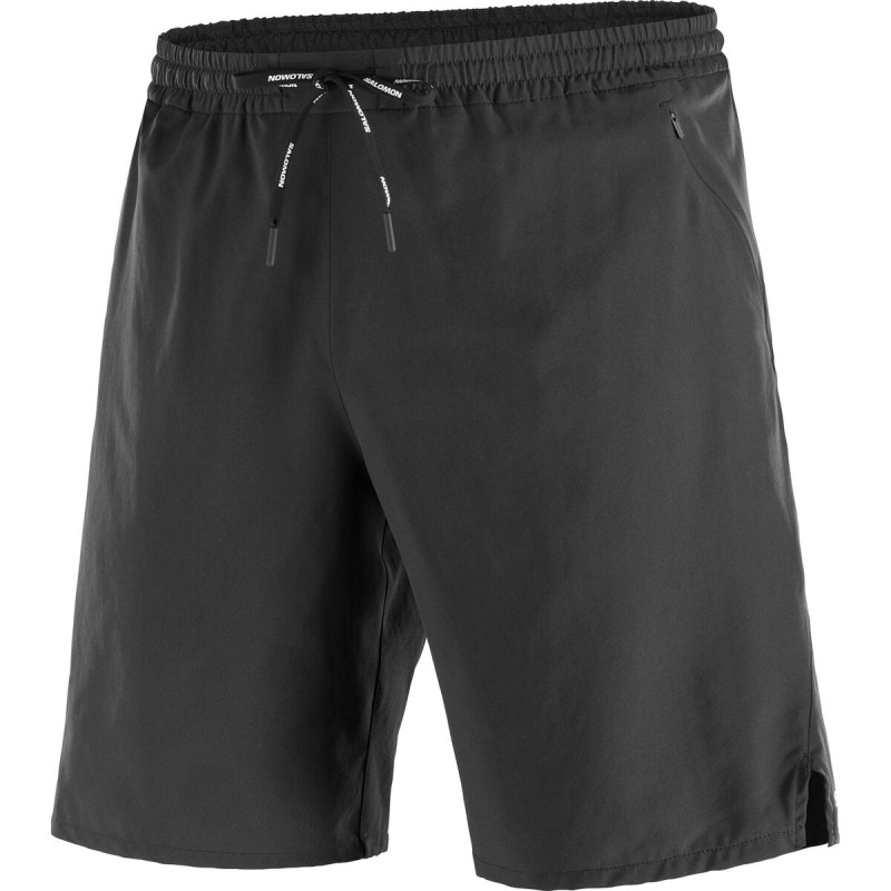Bežecké nohavice Salomon SHKout C SHTS 9" NO L M DEEP BLACK