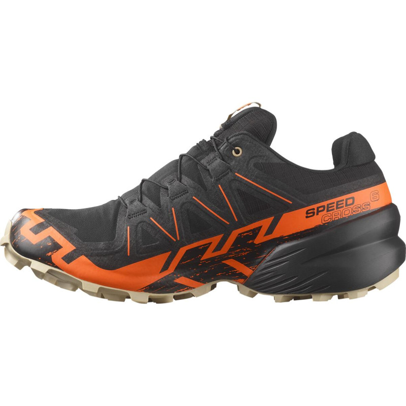 Pánska trailová obuv Salomon SPEEDCROSS 6 GTX Troope/Black/Woodt 4