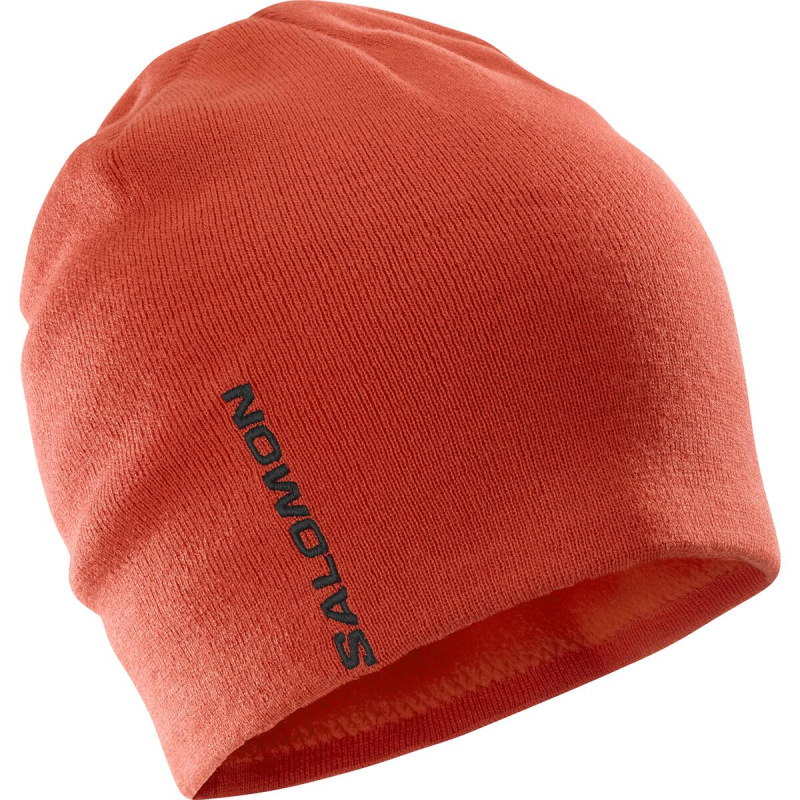 Zimná čiapka SALOMON GRAPHIC BEANIE CHERRY TOMATO
