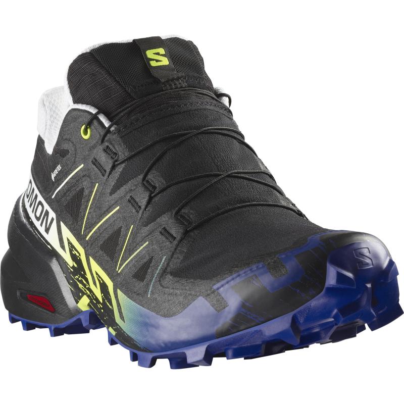 Pánska trailová obuv Salomon SPEEDCROSS 6 GTX FAN FIRE Black/Sur 1