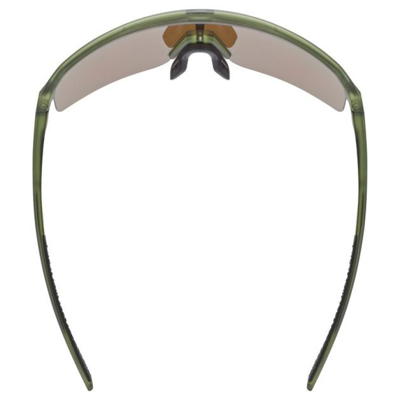 Slnečné okuliare UVEX RAMP OLIVE matt/mirror gold s3 3
