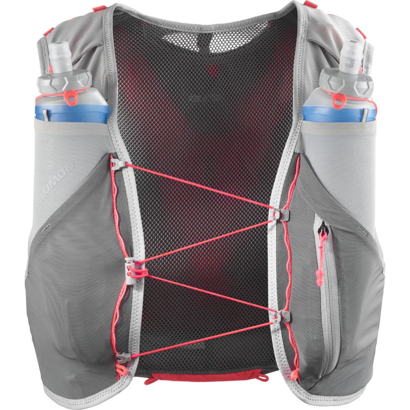 Bežecký batoh Salomon ADV SKIN 5 SET RACE FLAG SET CASTELROCK/ALLOY/NEON FLA 2