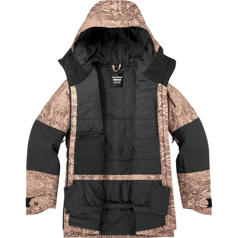 Bunda SALOMON BASHLEY PUFF JACKET W AO/DEEP BLACK 2