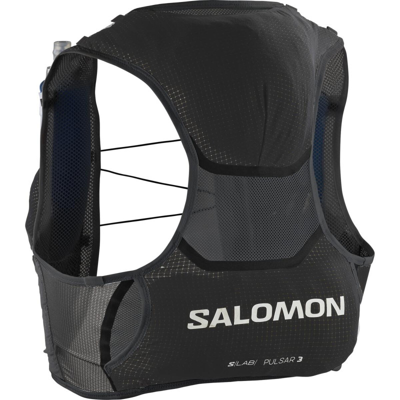Bežecký batoh SalomonS/LAB PULSAR 3 SET BLACK/WHITE
