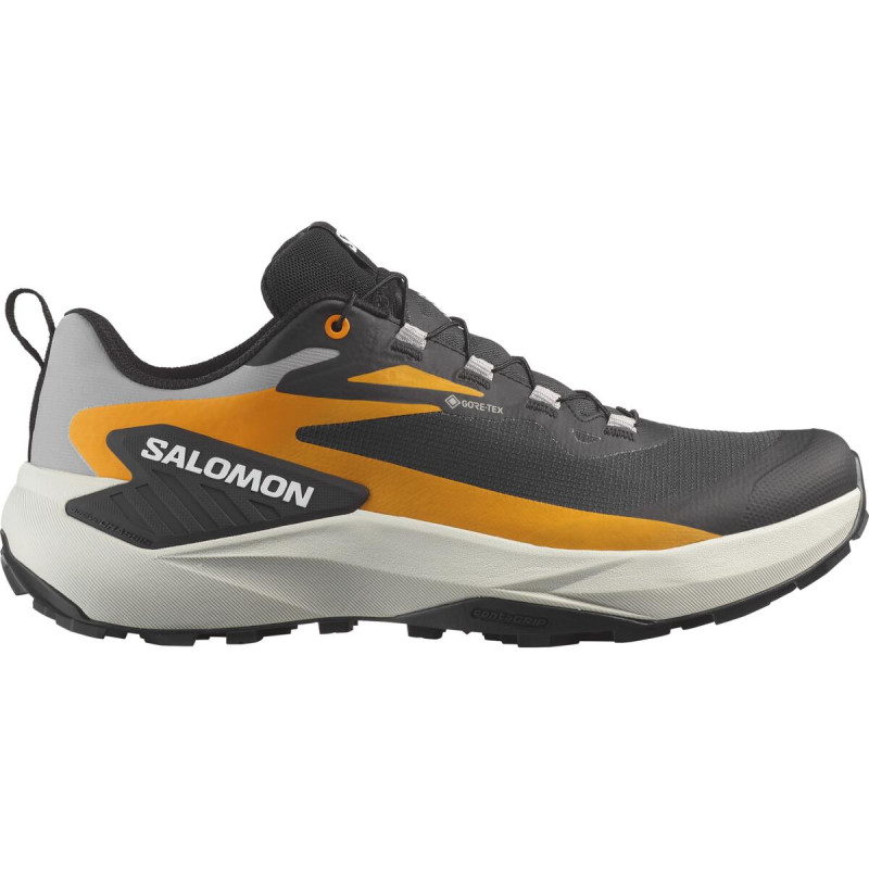 Pánska bežecká obuv Salomon GENESIS GTX Black/Turmeric/Alloy