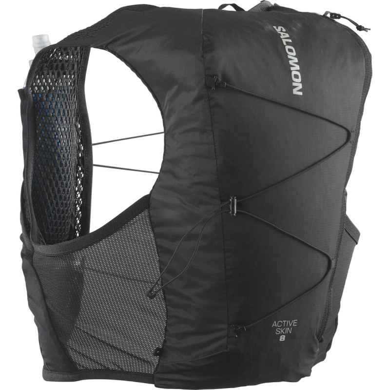 Bežecký batoh Salomon ACTIVE SKIN 8 SET Black / Metal 1