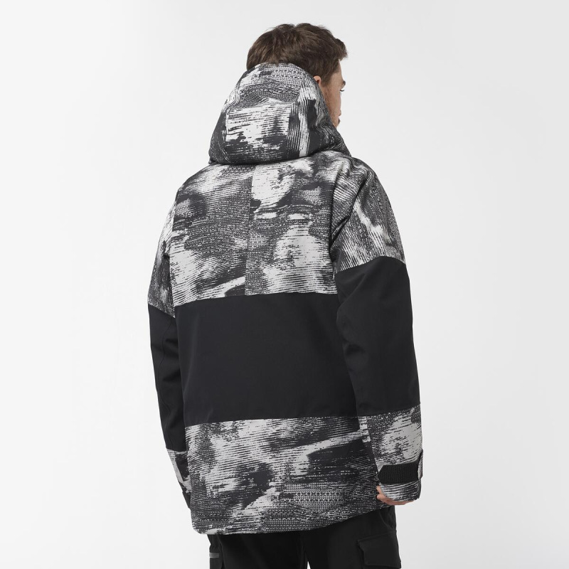 Bunda SALOMON TRANSFER PUFF JACKET M AO/DEEP BLACK 2