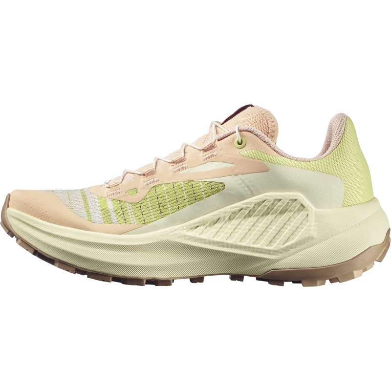 Dámska bežecká obuv Salomon GENESIS W Almond Cream / Transparent Yellow 4