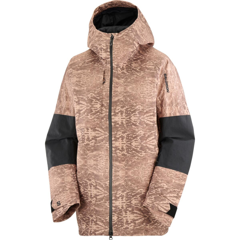 Bunda SALOMON BASHLEY PUFF JACKET W AO/DEEP BLACK