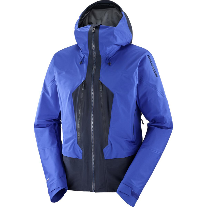Pánska bunda Salomon MTN GORE-TEX 3L JACKET M Surf The Web/CA