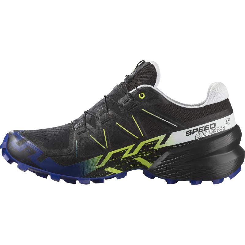 Pánska trailová obuv Salomon SPEEDCROSS 6 GTX FAN FIRE Black/Sur 4