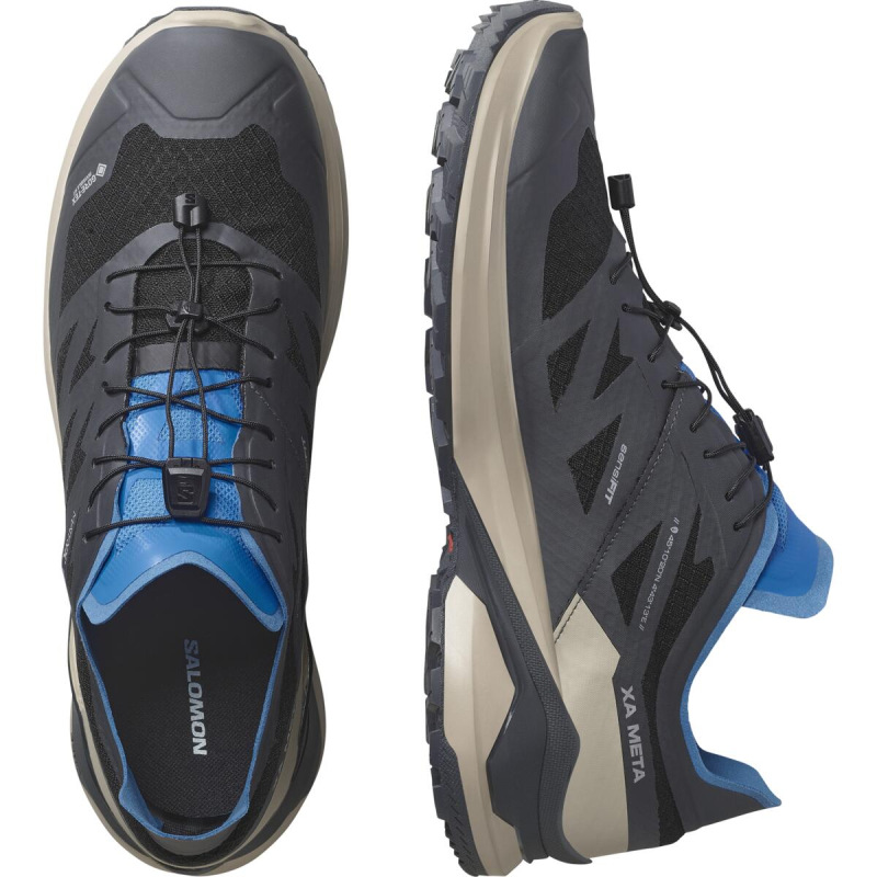 Pánska bežecká obuv Salomon XA META GORE-TEX MIF Black/Oxford Tan 5