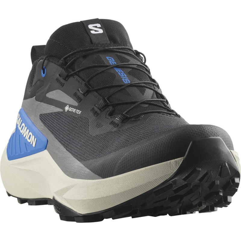 Pánska bežecká obuv Salomon GENESIS GTX Black/Lunar Rock/Frnchb 2