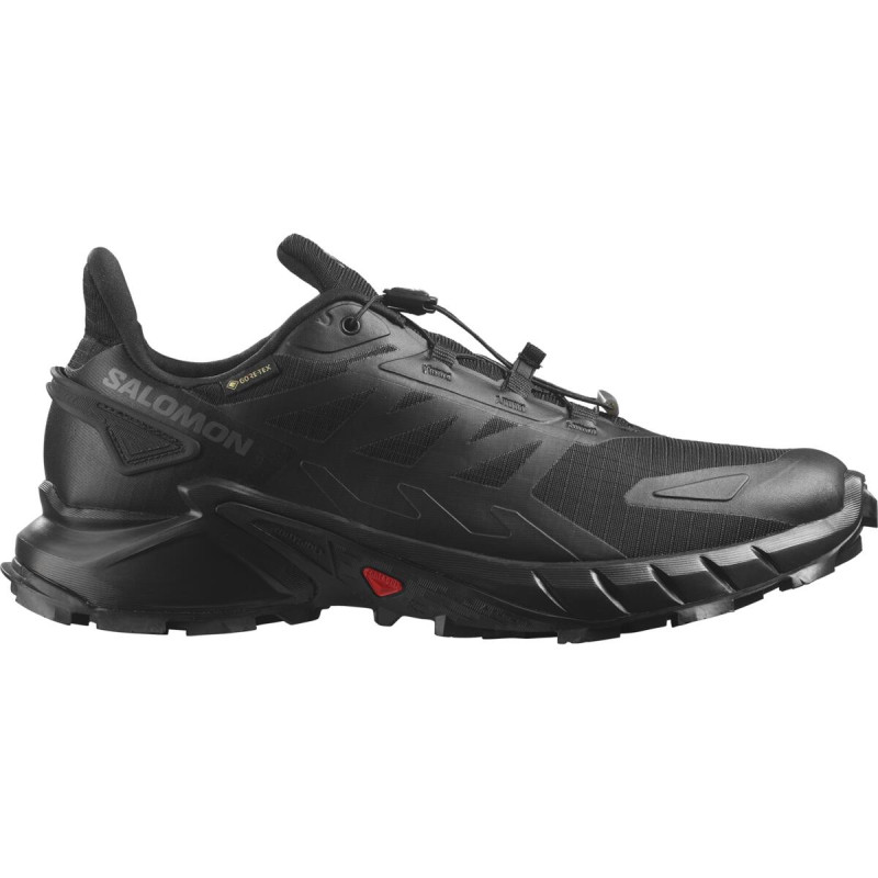 Pánska bežecká obuv Salomon SUPERCROSS 4 GTX Black/black/black