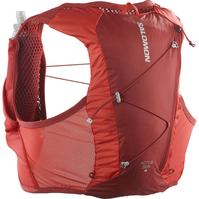 Bežecký batoh Salomon ACTIVE SKIN 4 SET RED DAHLIA/HIGH RISK R